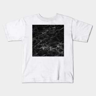 Black Marble Kids T-Shirt